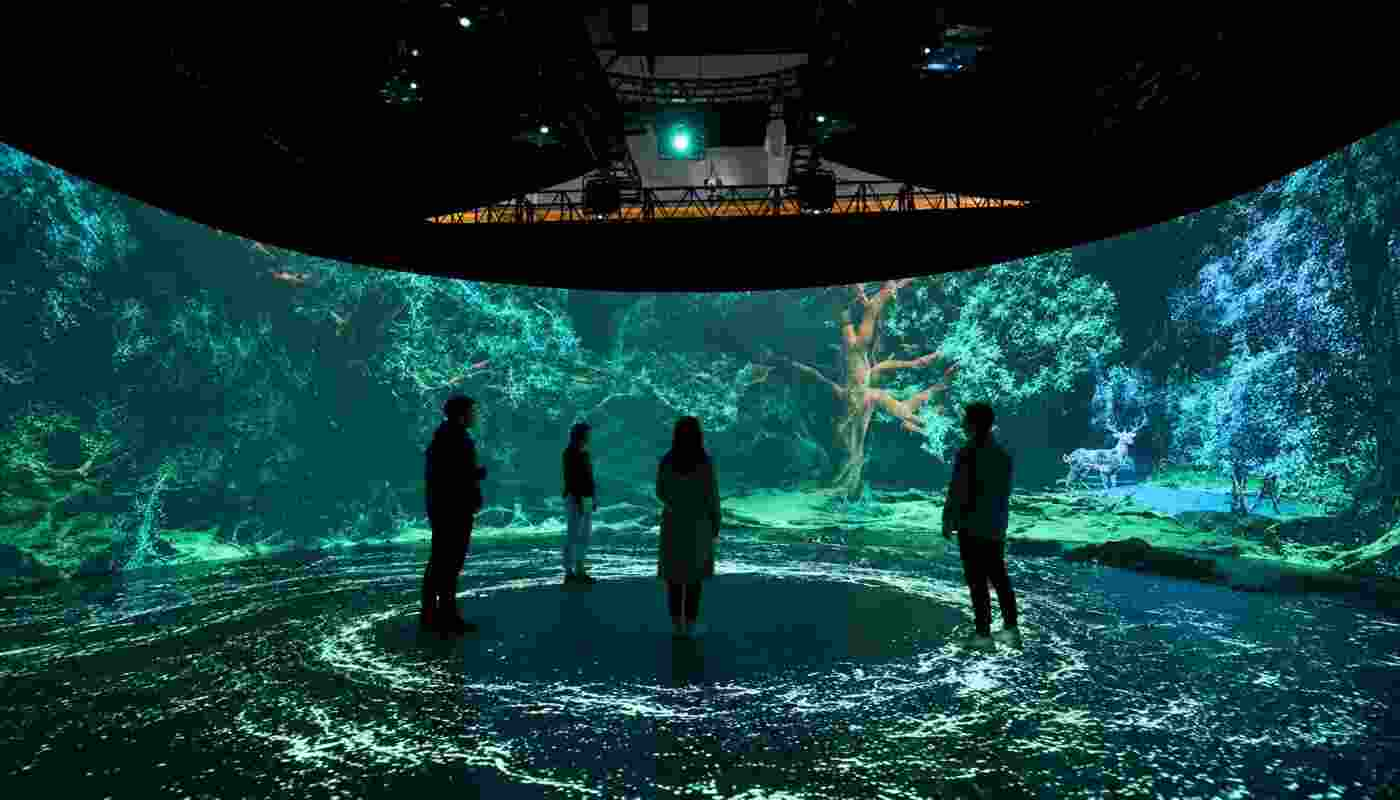 3D Hologram Floor