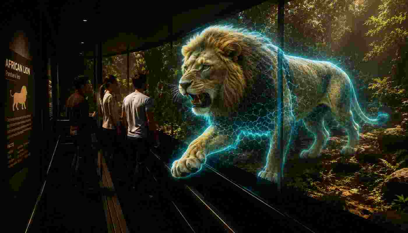 3D Hologram Zoo